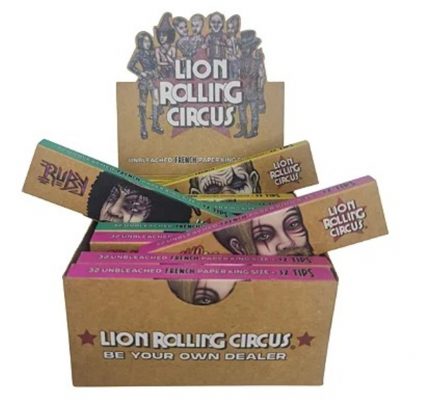 Seda Lion Com Piteira Premium Brown